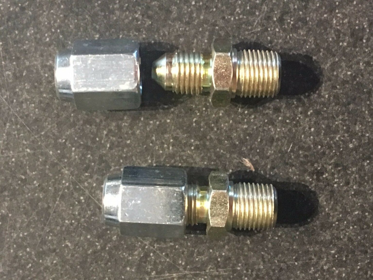 Bias / proportioning valve fittings. 1/8″npt / 3 ( pair ) inc. tube