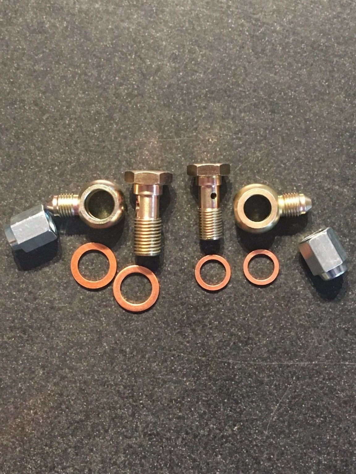 Hydraulic handbrake fittings ( Banjo style ) LLama 4×4