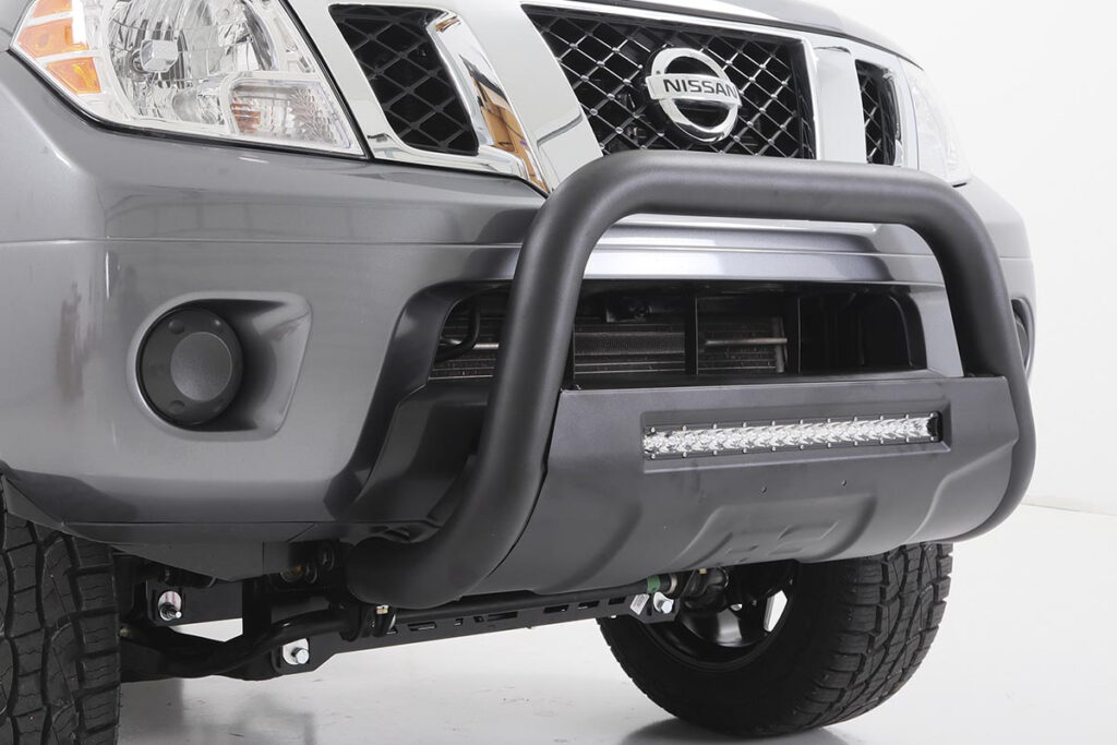 NISSAN NAVARA 0520 D40 BULL BAR W/LED LIGHT BAR (BN4150) LLama 4×4