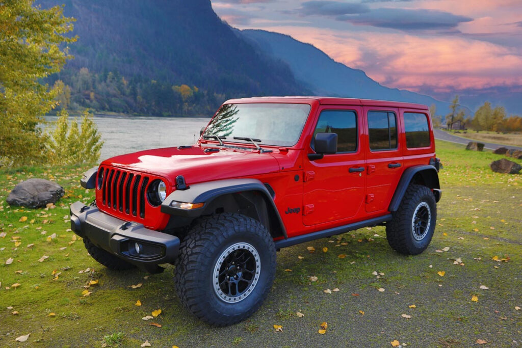 High clearance fenders for Wrangler JL LLama 4×4